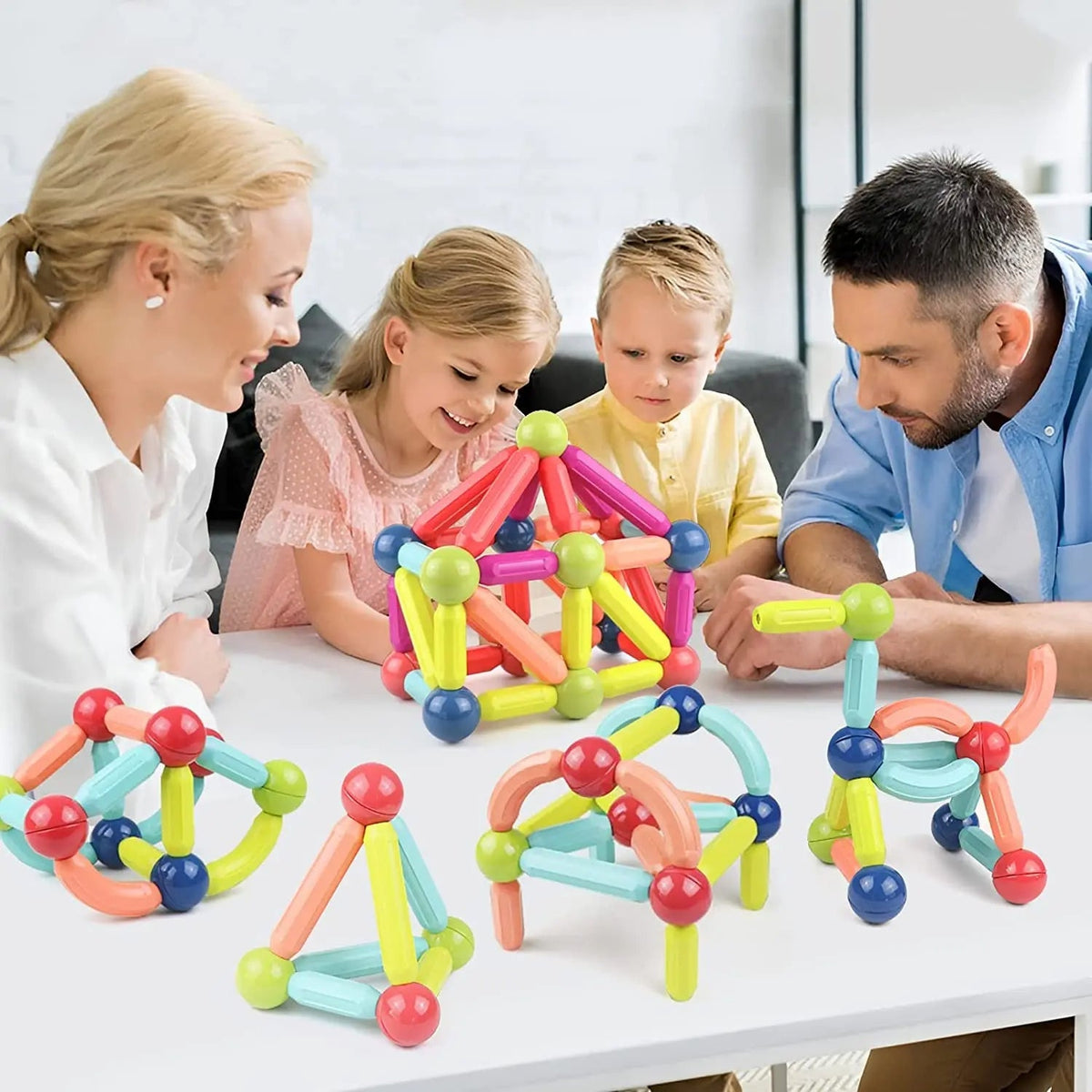 Magnetic Sticks Building Blocks | Educational Toys