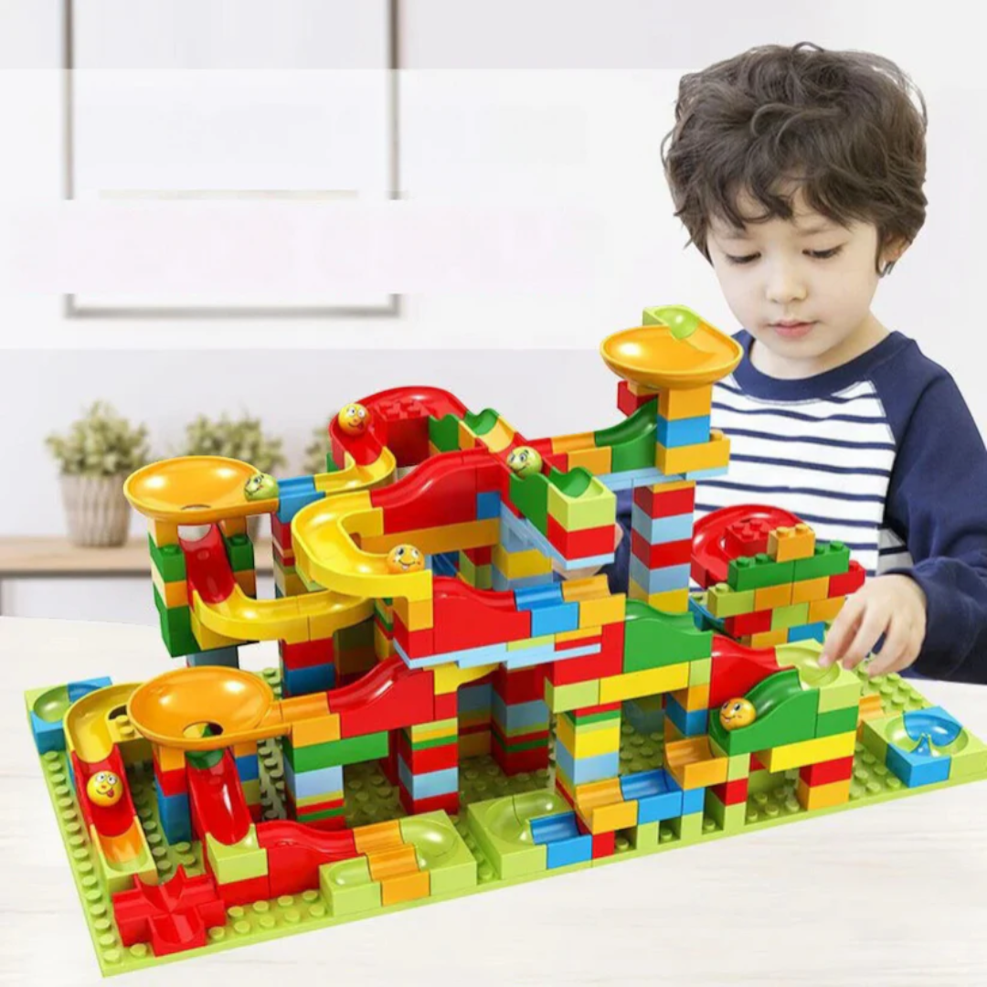 Marble Run Building Block Set