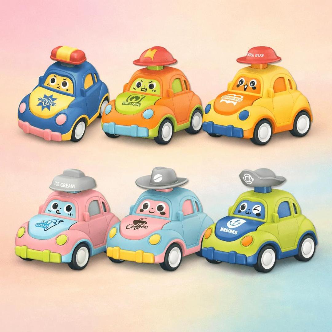 Mini Vehicle Toy Set for Kids Play