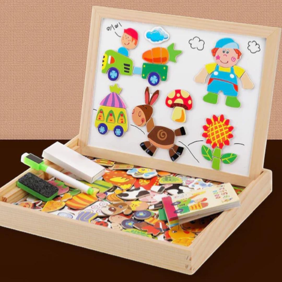 Montessori 2-in-1 Drawing Board Set