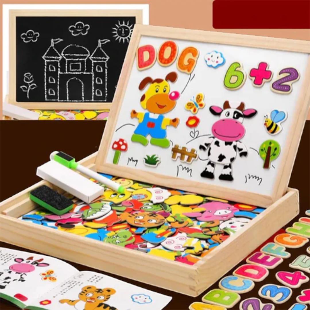 Montessori 2-in-1 Drawing Board Set
