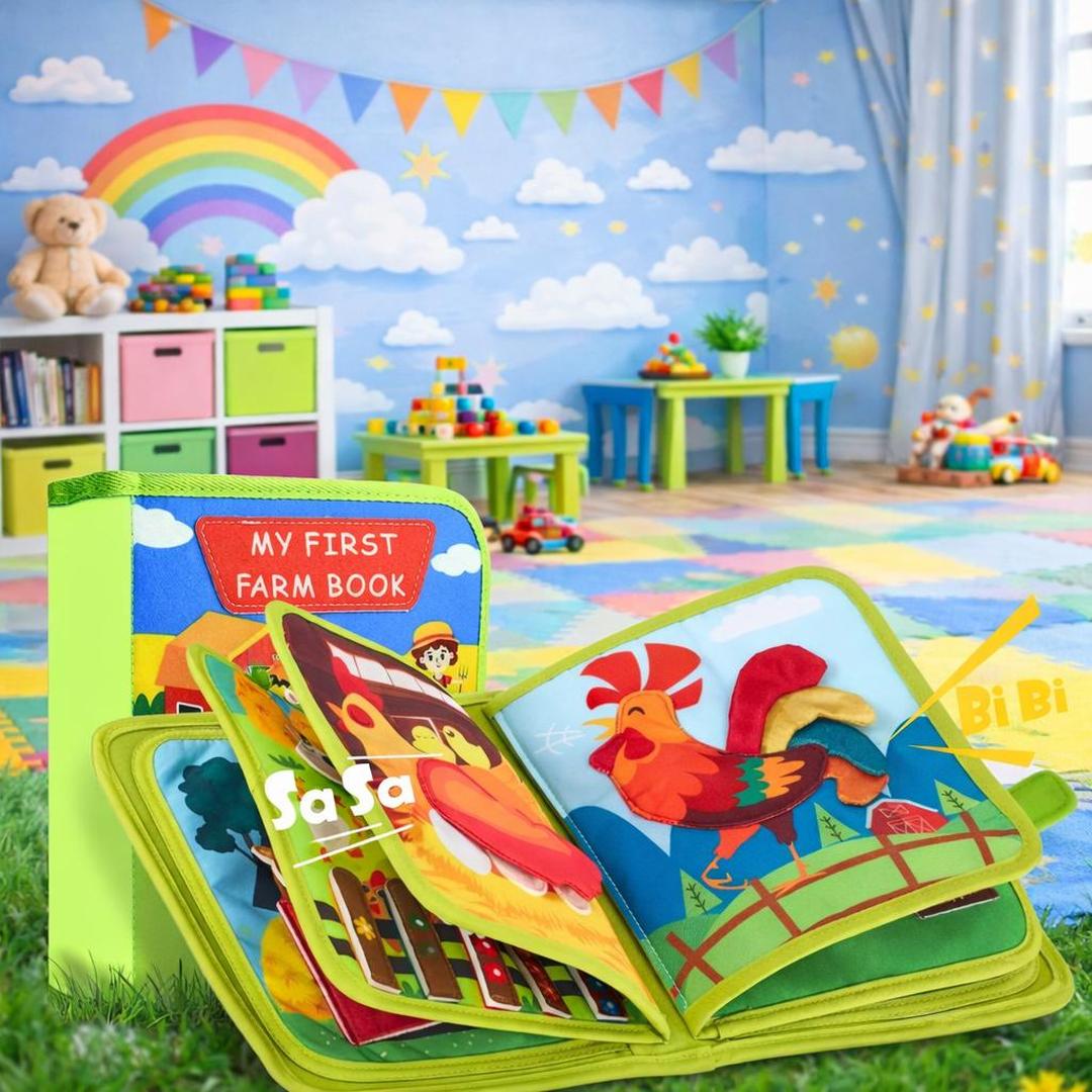 Montessori Farm Story Activity Book