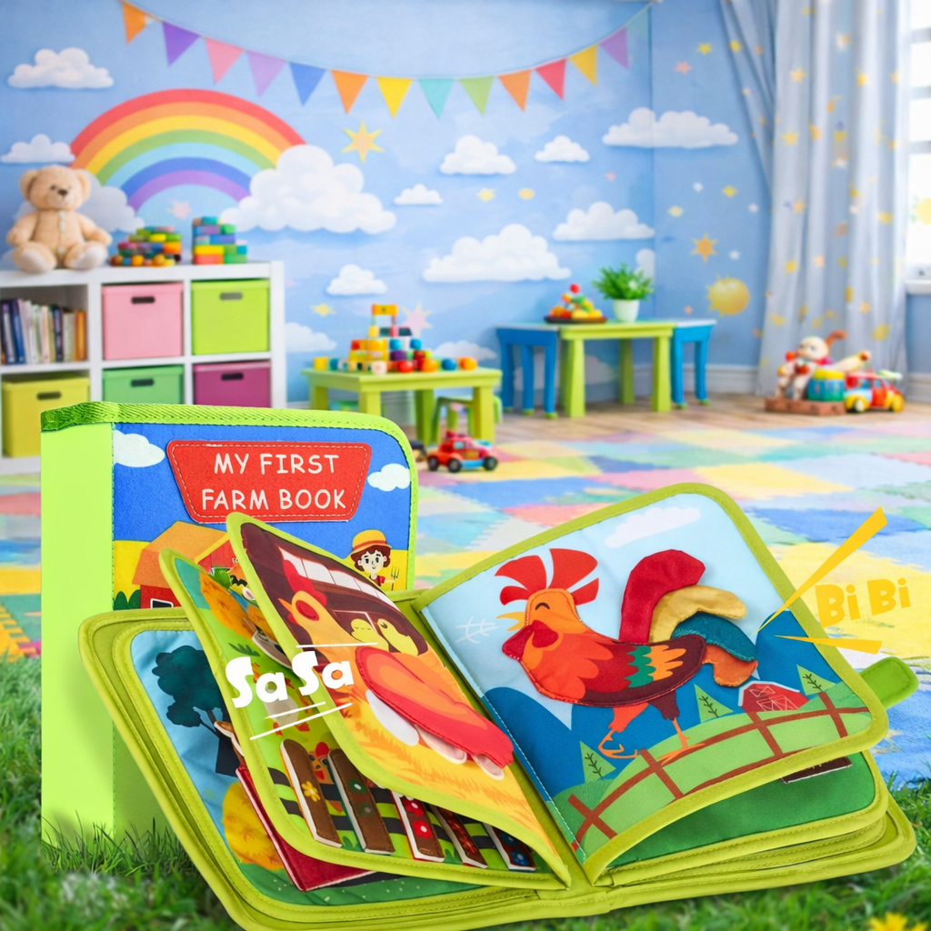 Montessori Farm Story Activity Book