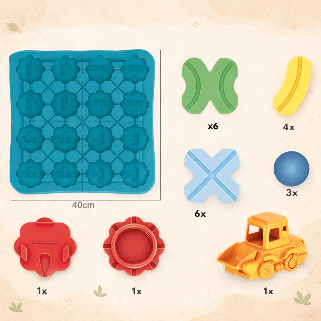 Montessori Street Puzzle Board Game for Children