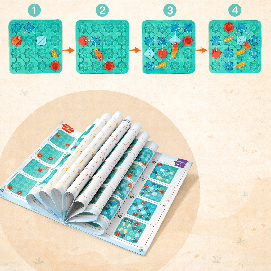 Montessori Street Puzzle Board Game for Children