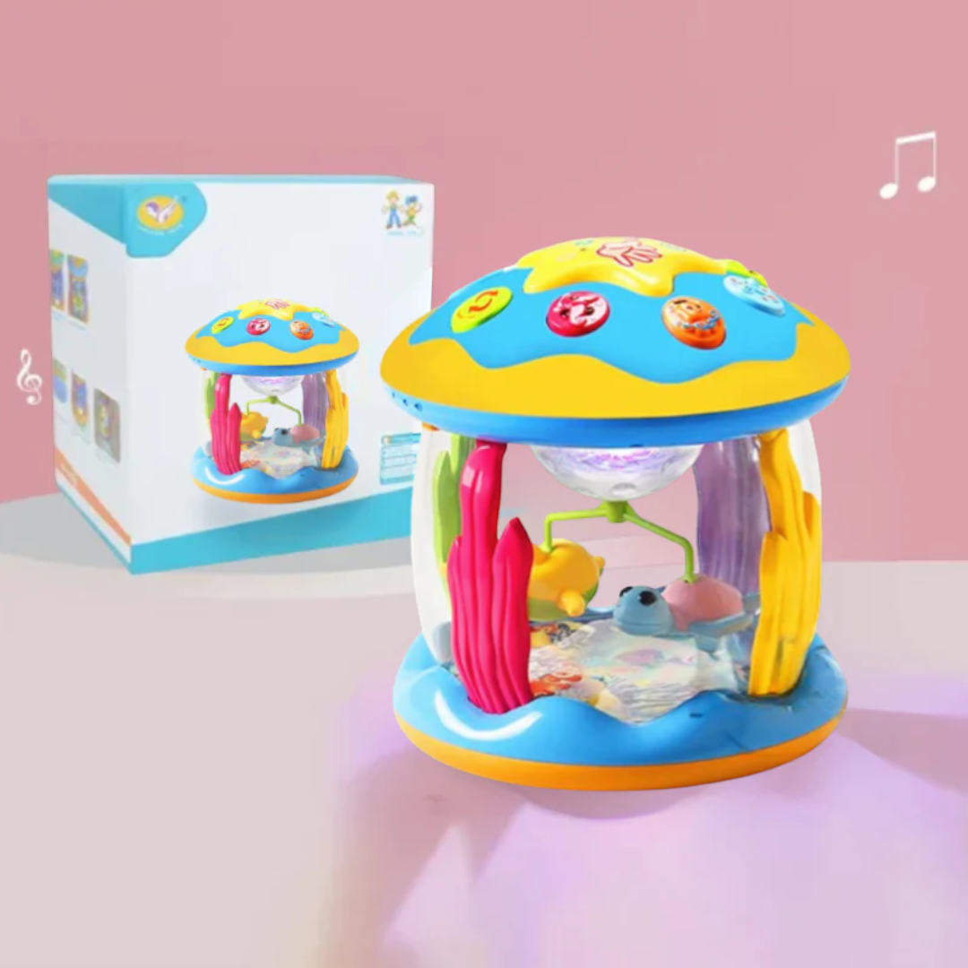 Musical Light Spinning Mill Toy