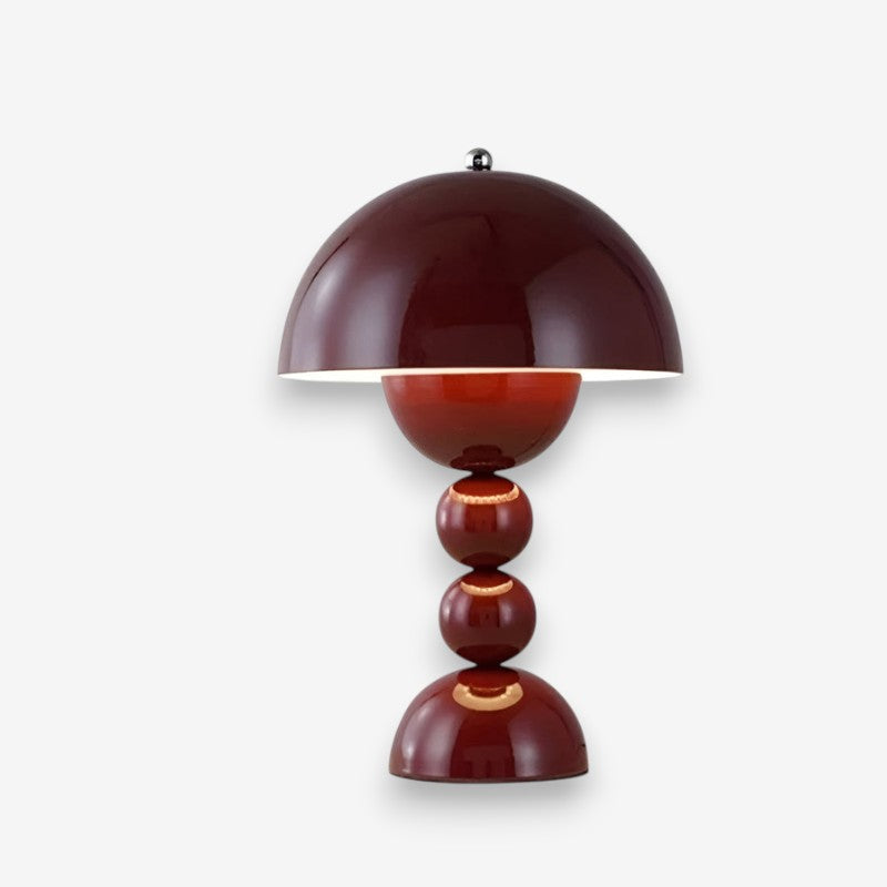 LED Table Lamp Night Light with Floral Shade
