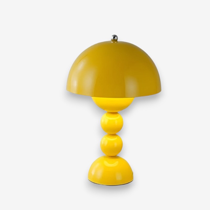 LED Table Lamp Night Light with Floral Shade