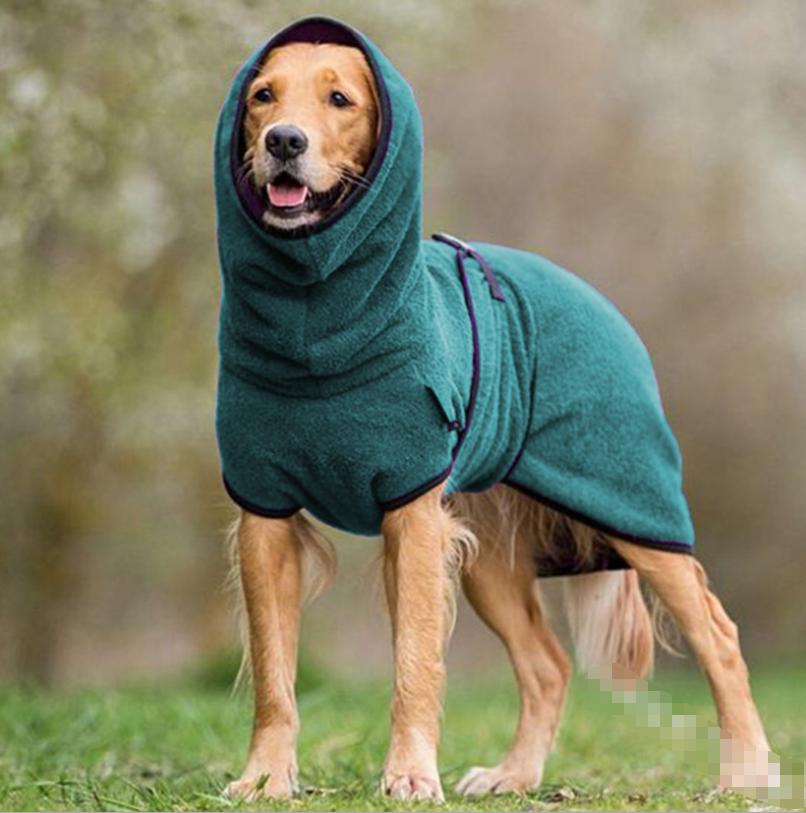 Peignoir ajustable pour animaux de compagnie