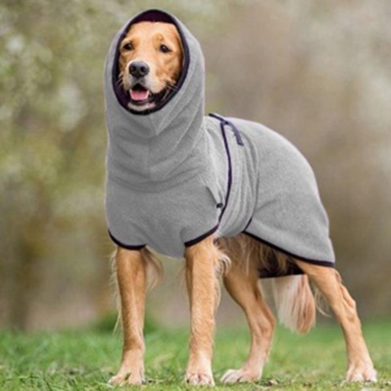 Peignoir ajustable pour animaux de compagnie