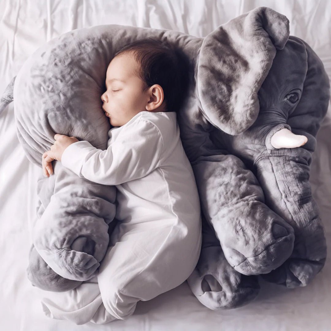 Plush Elephant Pillow