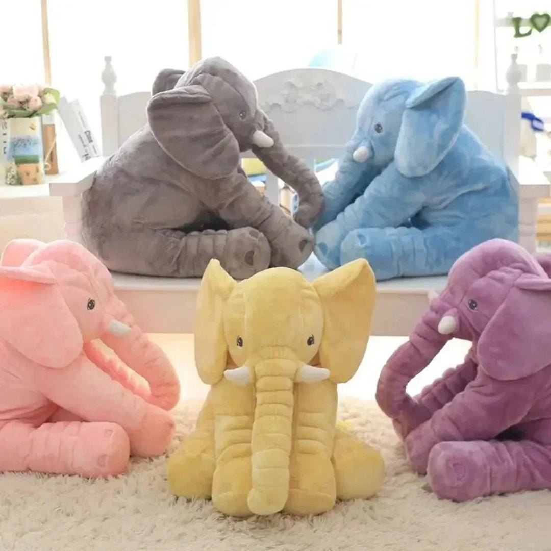 Plush Elephant Pillow