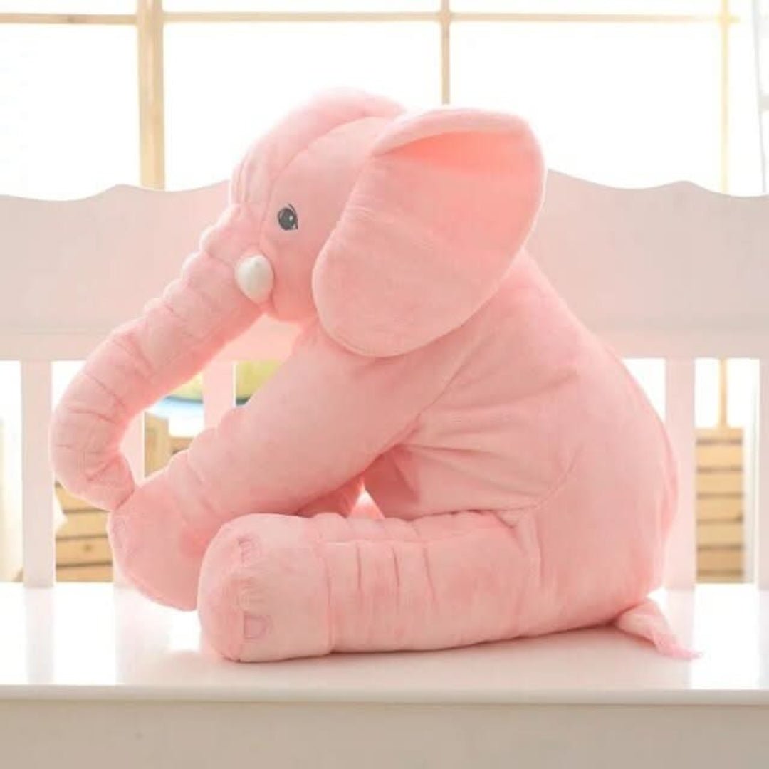 Plush Elephant Pillow