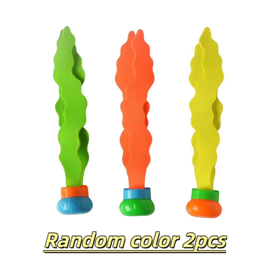 Pool Diving Toy Set, Aquatic Plant Throwing Game