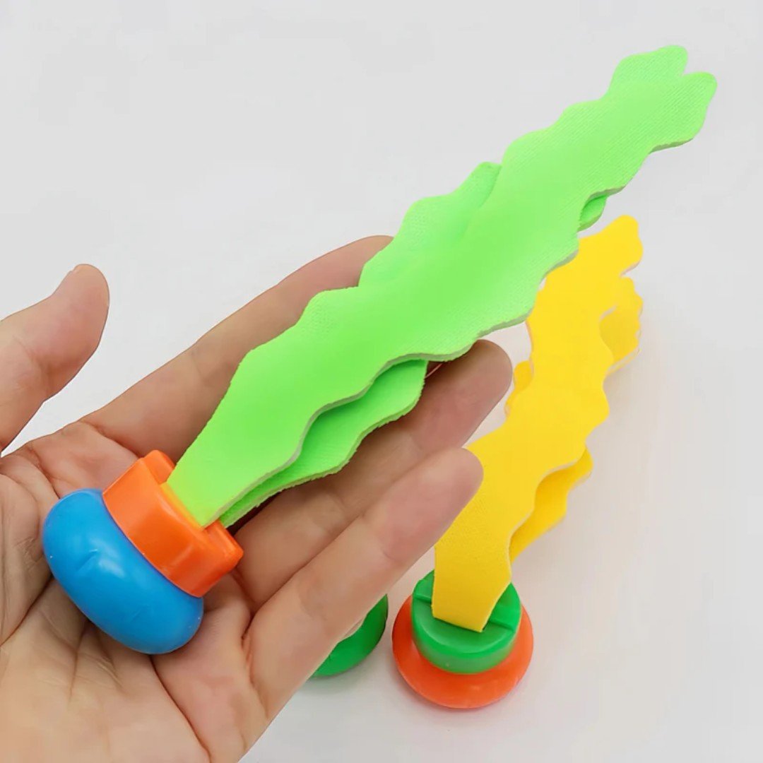 Pool Diving Toy Set, Aquatic Plant Throwing Game
