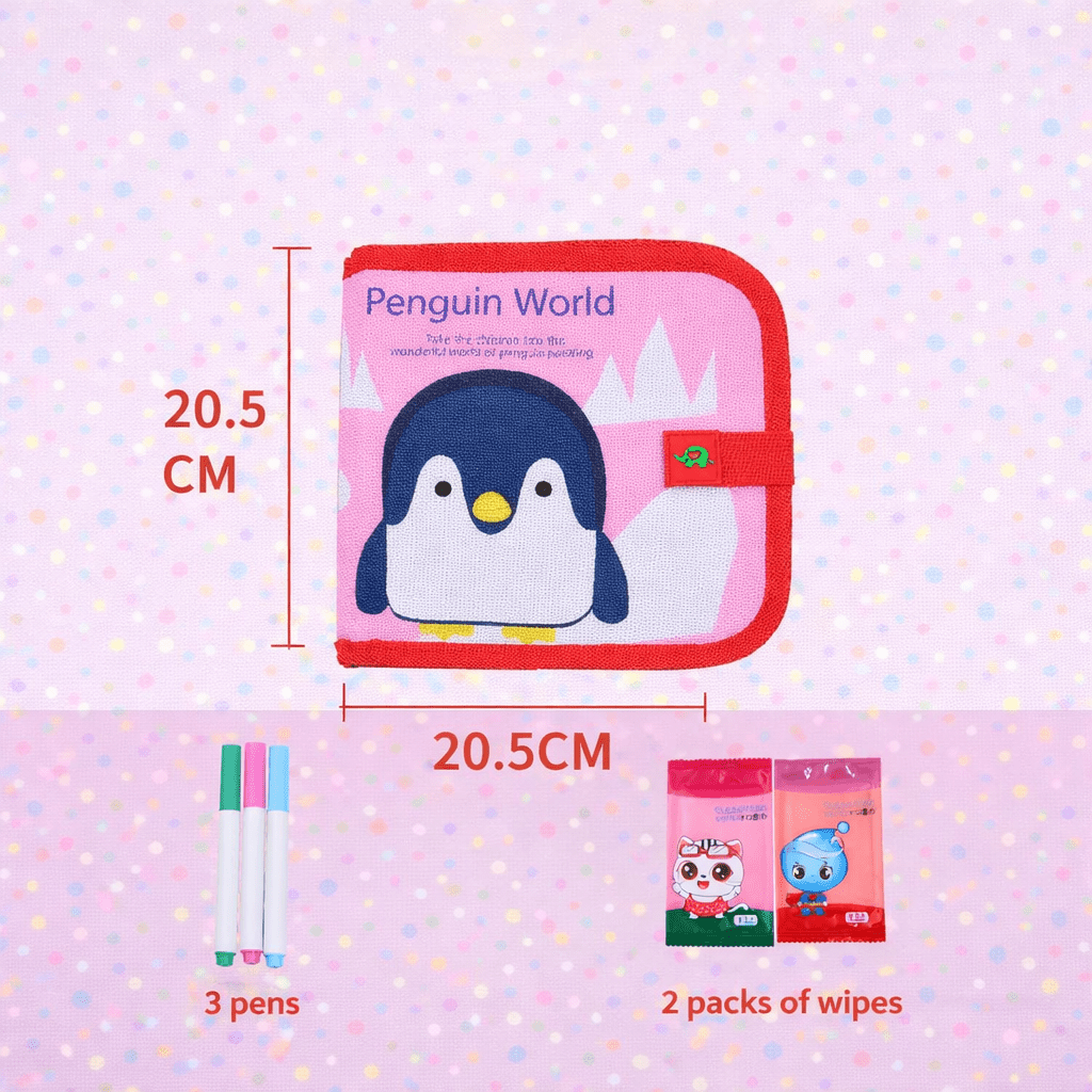 Portable Reusable Drawing Book for Children