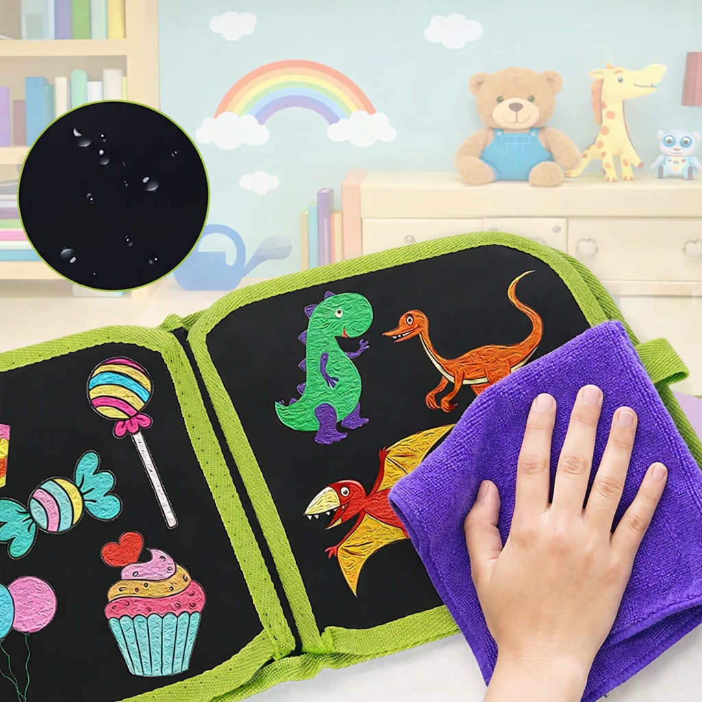 Portable Reusable Drawing Book for Children