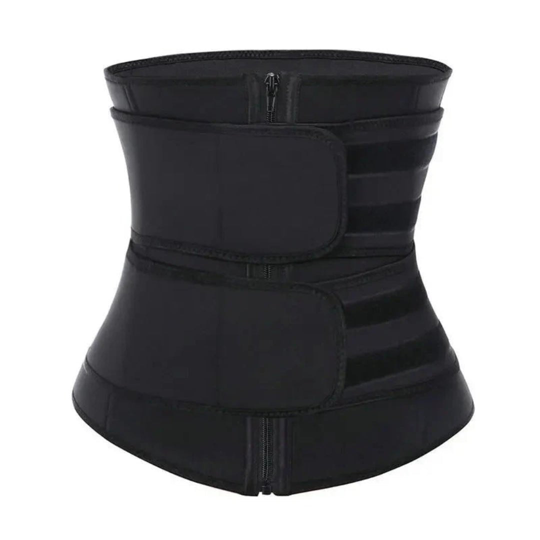 Postpartum compression belly band detail