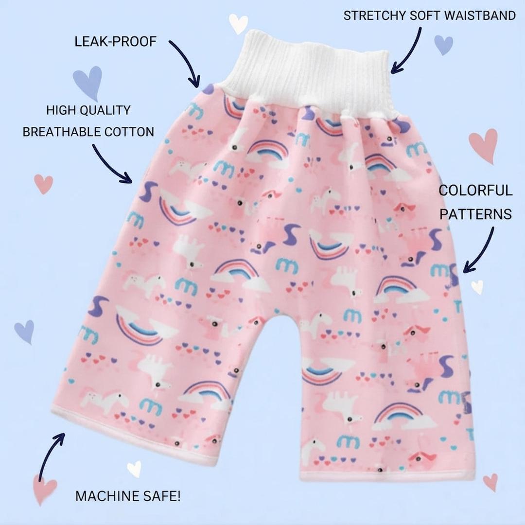 Reusable Leak-Proof Training Pants