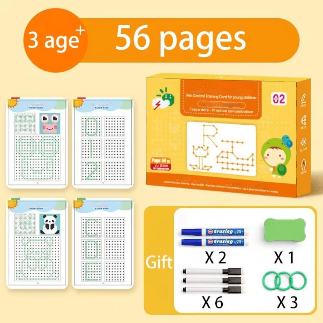 Reusable Writing Practice Workbook for Kids