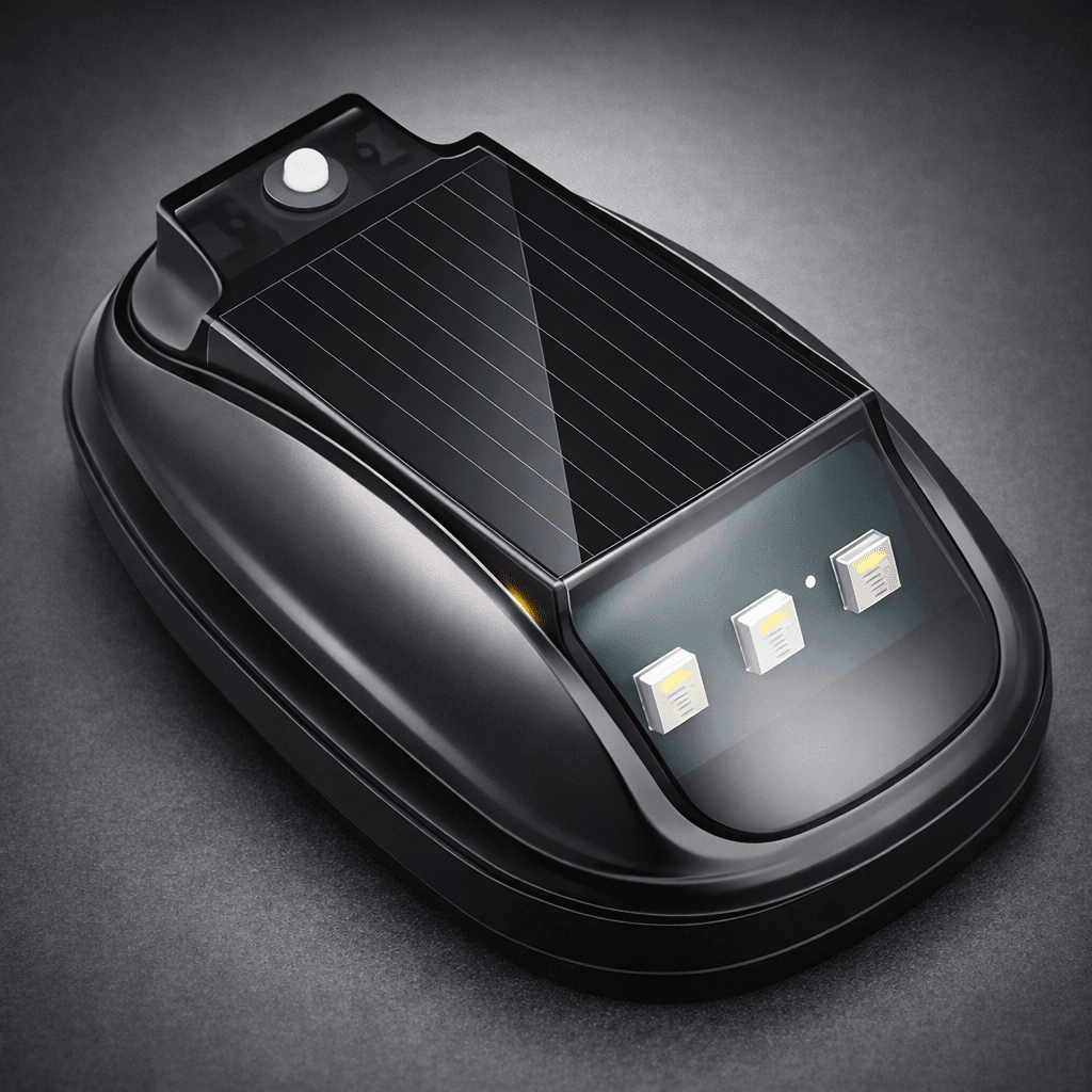 Rock Lights Trucks Solar Cab Lights Wireless Remote Control