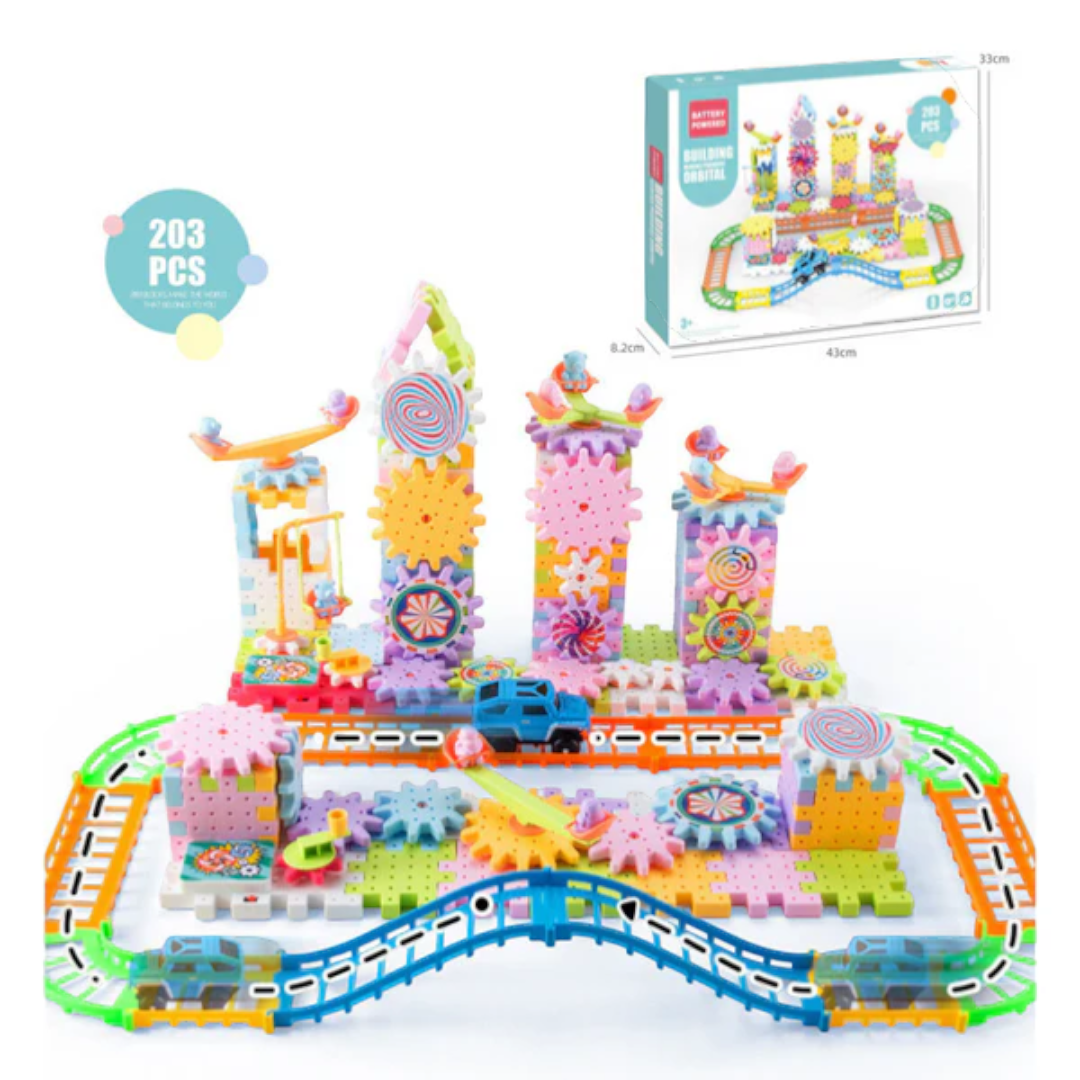 Rotating Montessori Building Block Toy