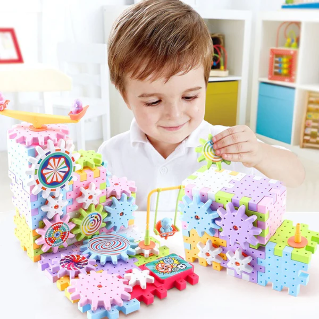Rotating Montessori Building Block Toy