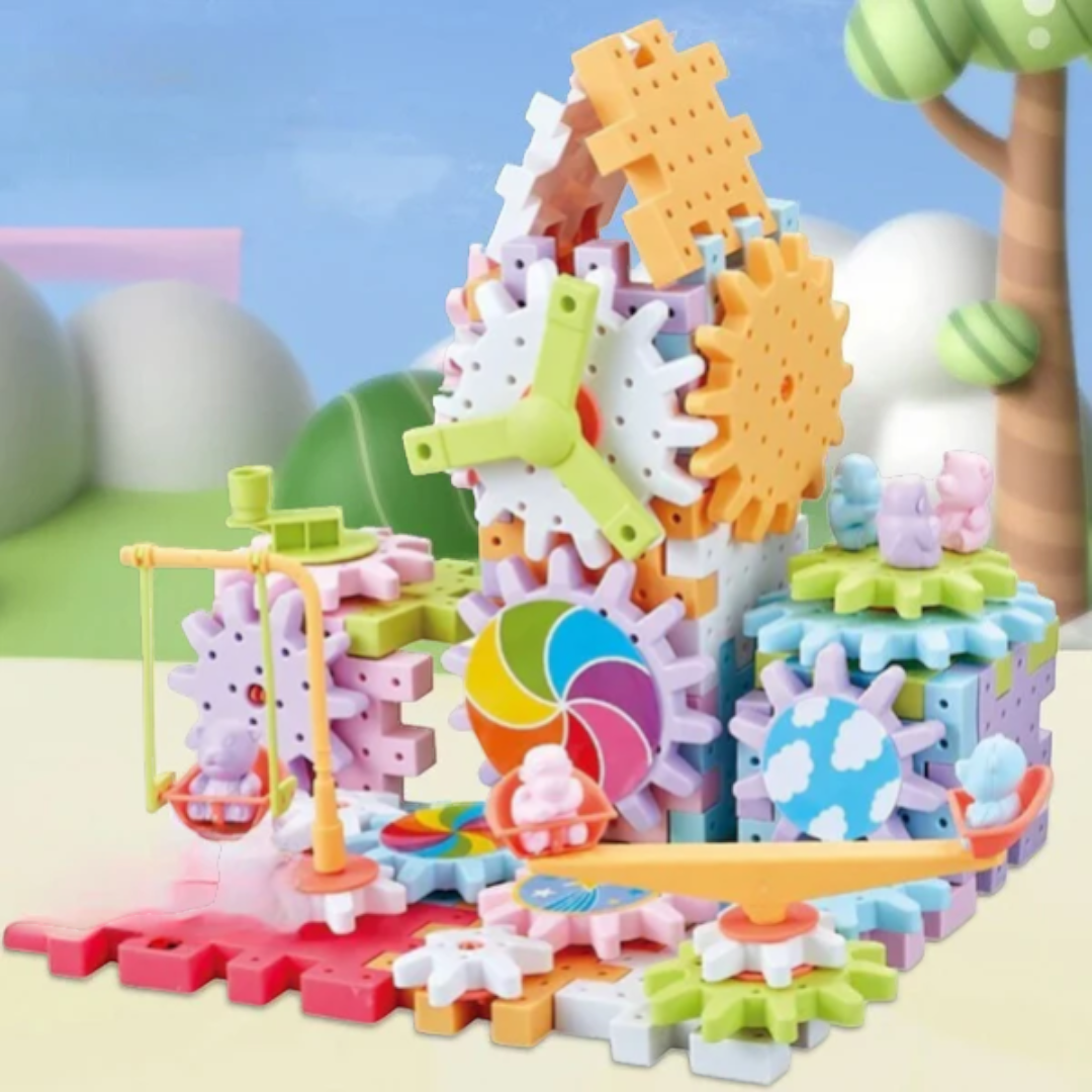 Rotating Montessori Building Block Toy