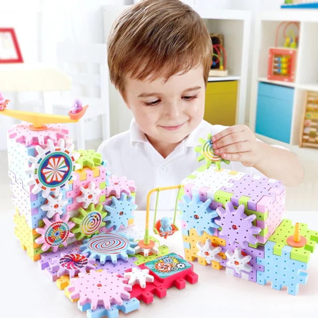Rotating Montessori Building Block Toy