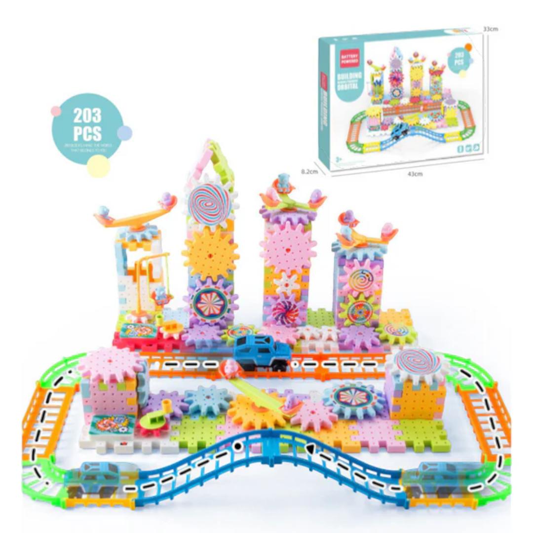 Rotating Montessori Building Block Toy