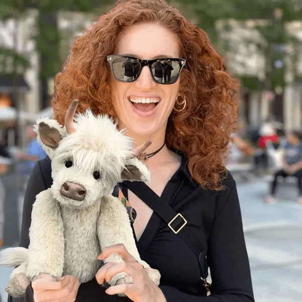 Scottish Handmade Highland Cattle Plush Toy