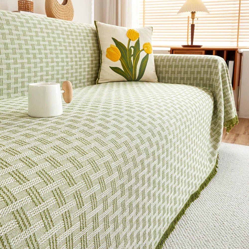 Sofa Cover - LuxeHome - Reversible Design - Extra Large Size