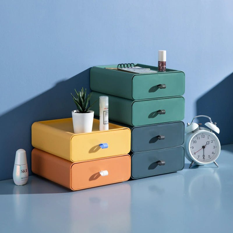 Modern Stackable Storage Boxes