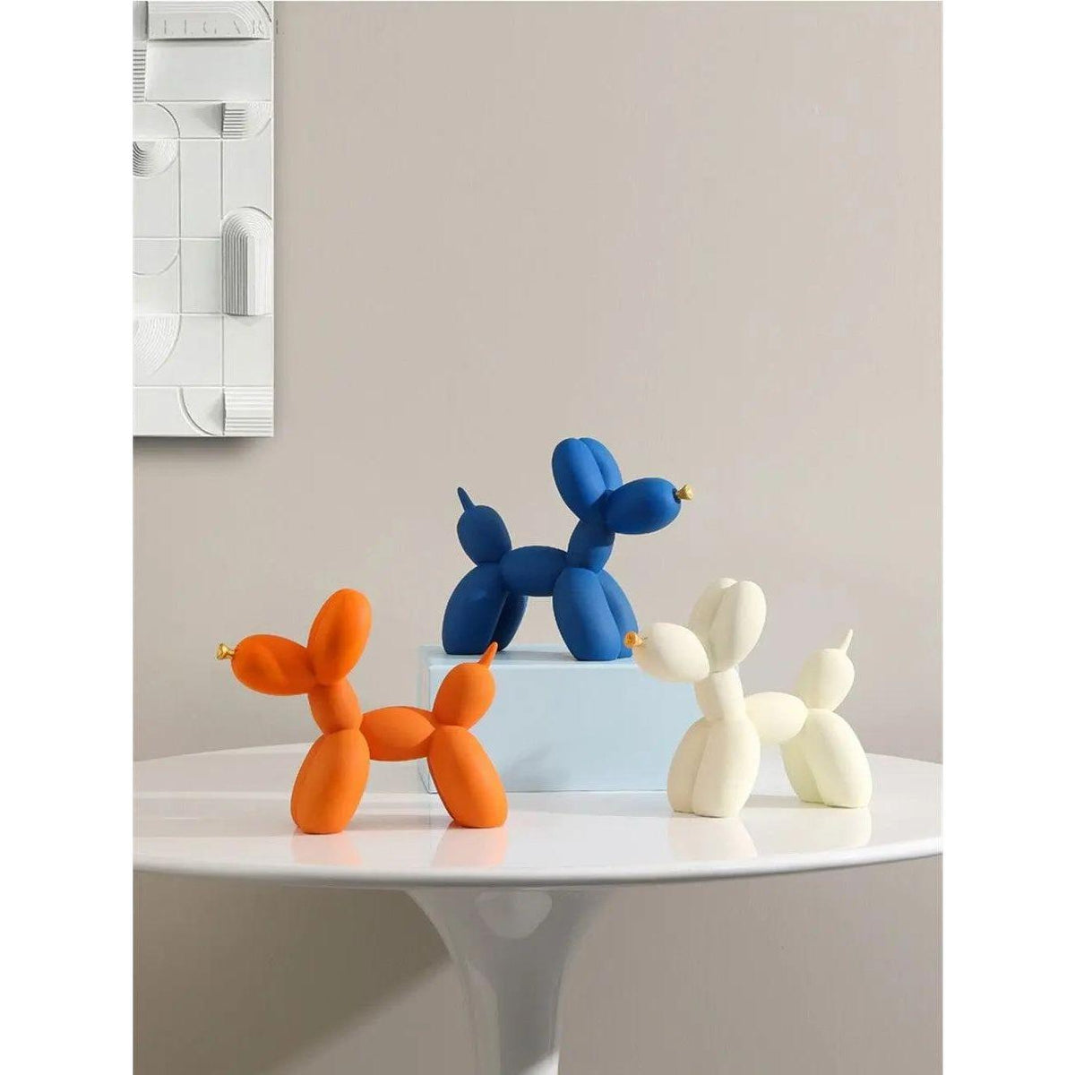 Statue chien en ballon artistique