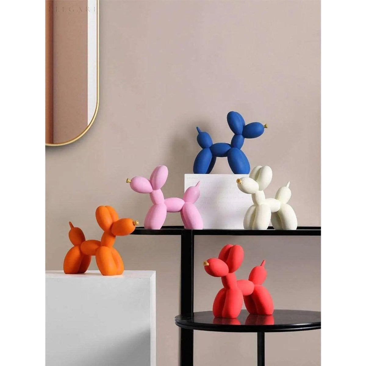 Statue chien en ballon artistique