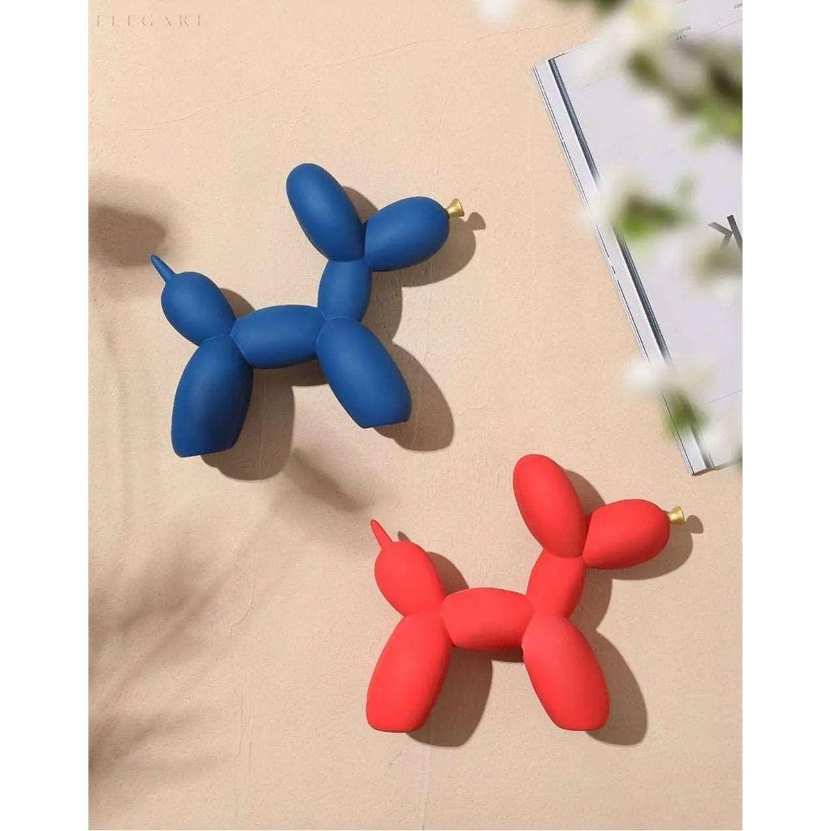 Statue chien en ballon artistique