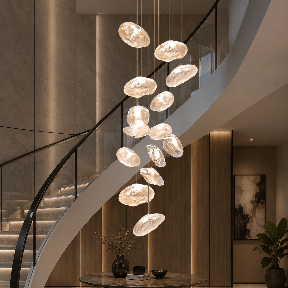 Sumba Glass Cluster Pendant Light