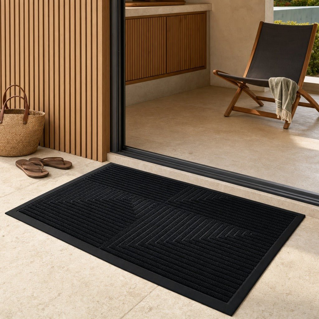 Taren Anti-Slip Striped Doormat