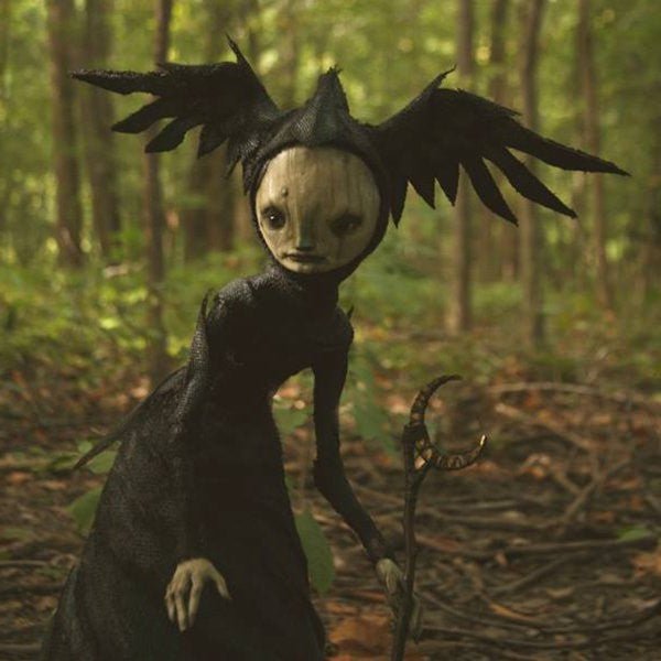 The Dark and Bizarre Art – Creepy Witch Sculptures (Halloween Decoration)