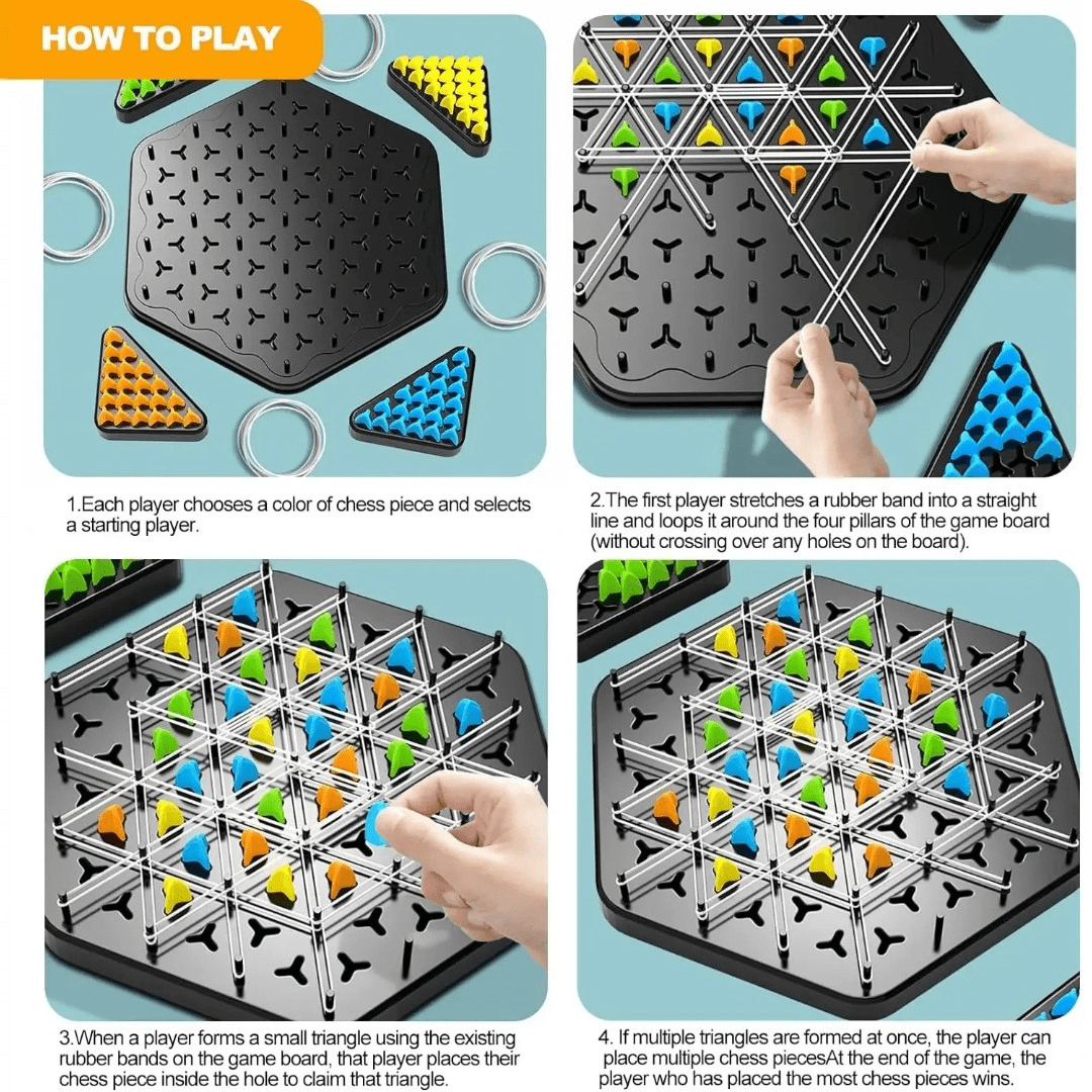 Triangle Strategy Board Game