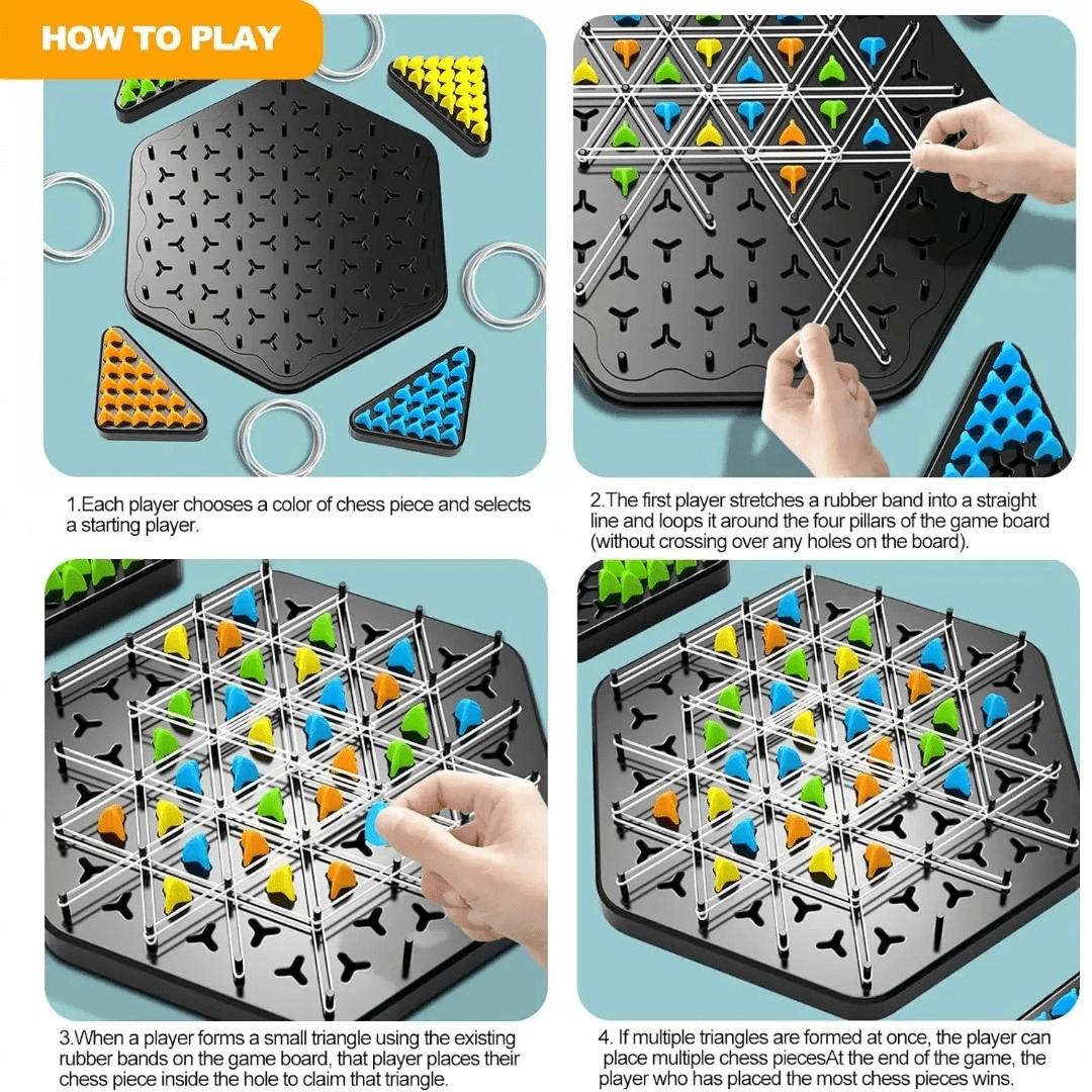 Triangle Strategy Board Game