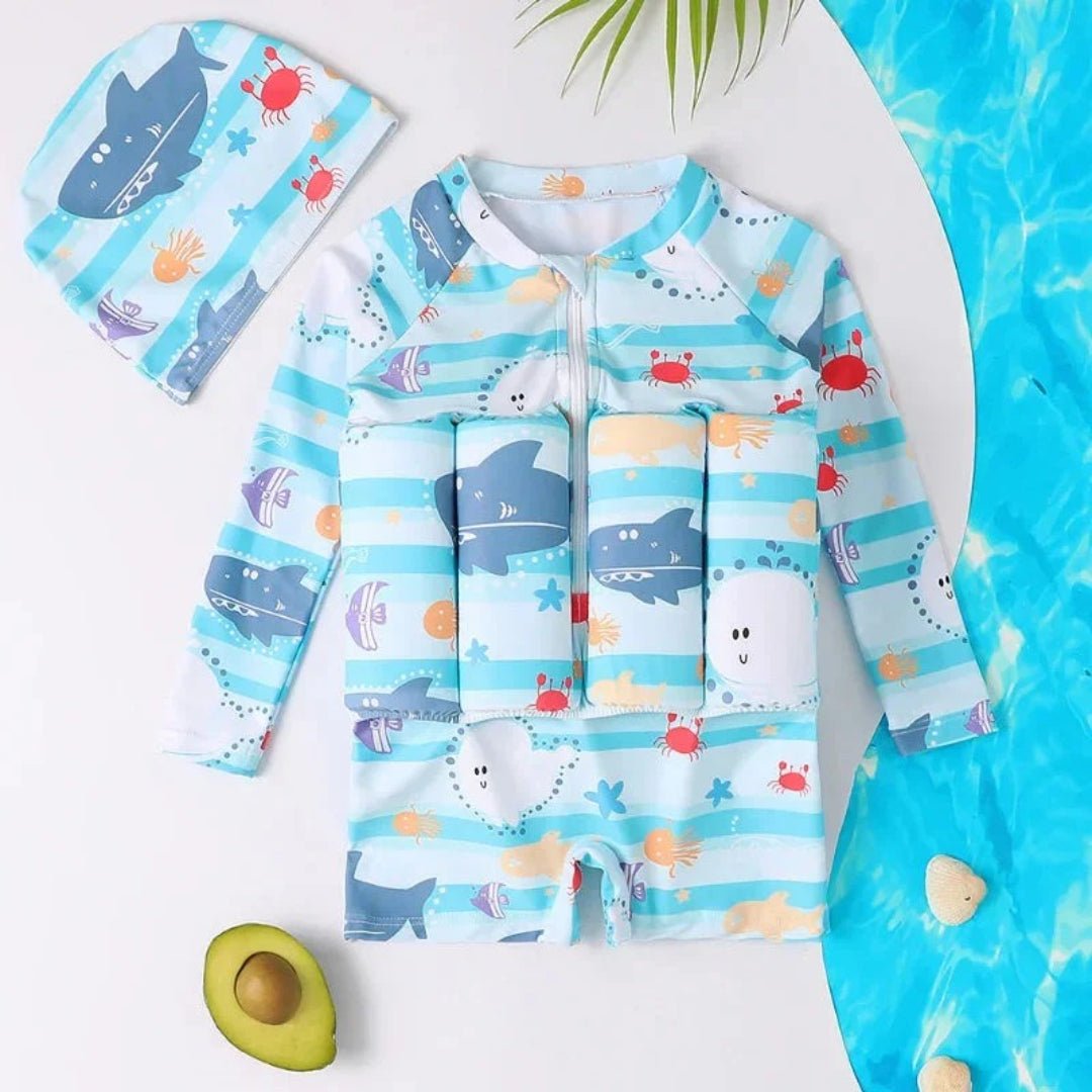 UV50+ swimsuit detail