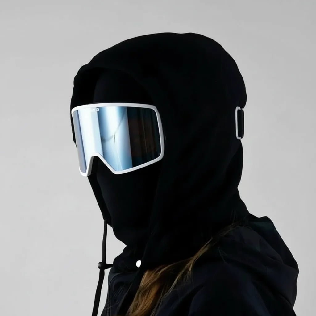 Waterproof Fleece Lined Hood Winter Sports Adjustable Windproof