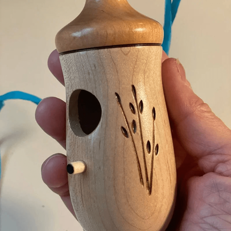 Wooden Hummingbird House - Gift for Nature Lovers