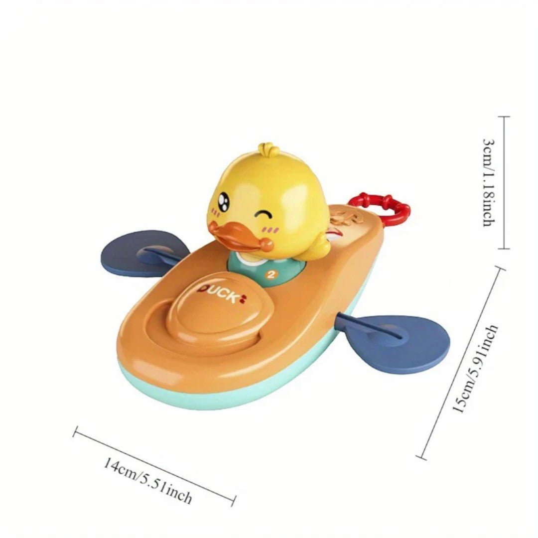 Yellow Duck Paddle Bath Toy